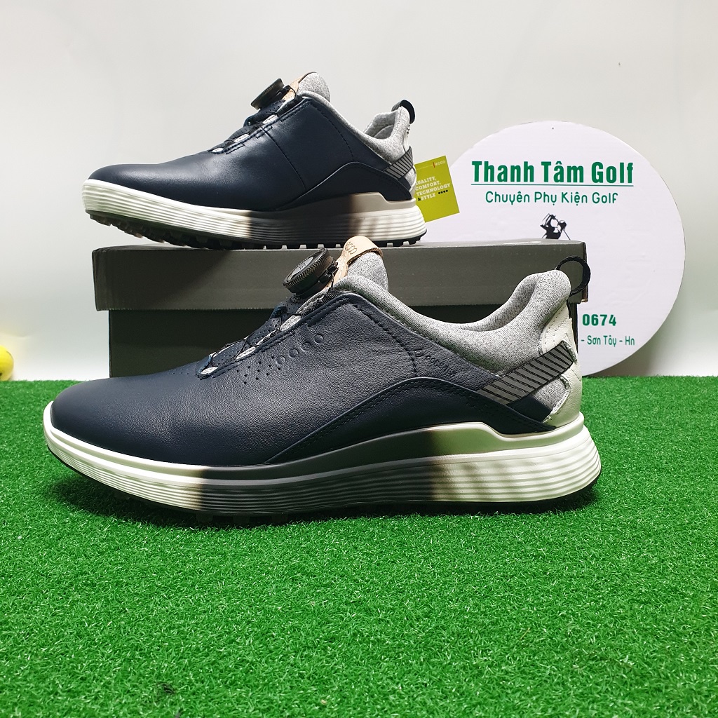 Giày Golf Nam Nút Vặn Thế Hệ Mới, Êm Chân, Chống Nước, Chống Trượt - Thiết kế mới 2022