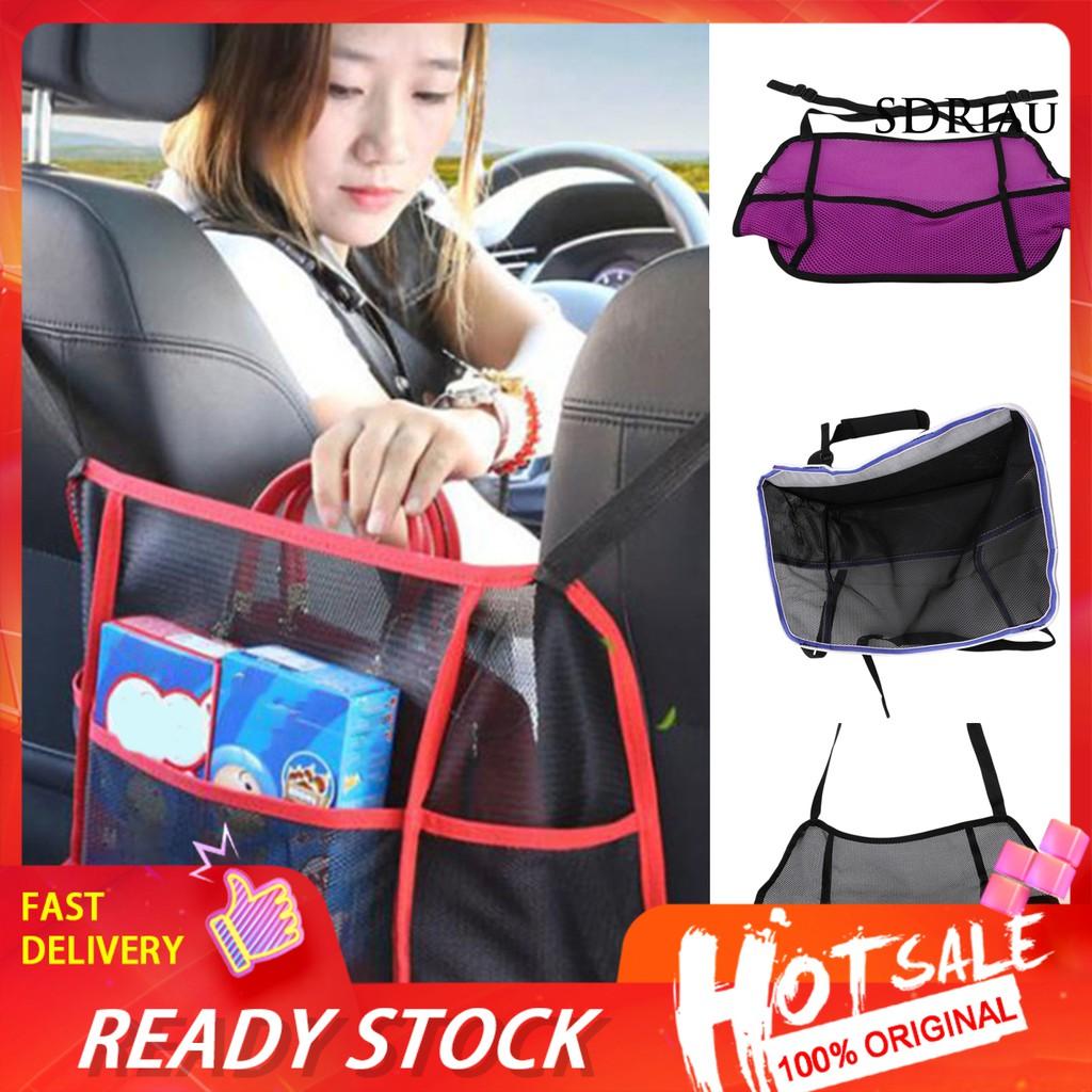 Túi Lưới Đựng Đồ Gắn Bên Hông Ghế Xe Hơi Tiện Dụng