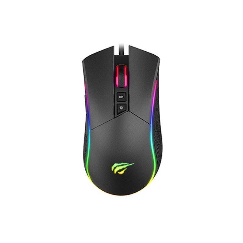 Chuột Havit MS1001S RGB Gaming Hàng chính hãng