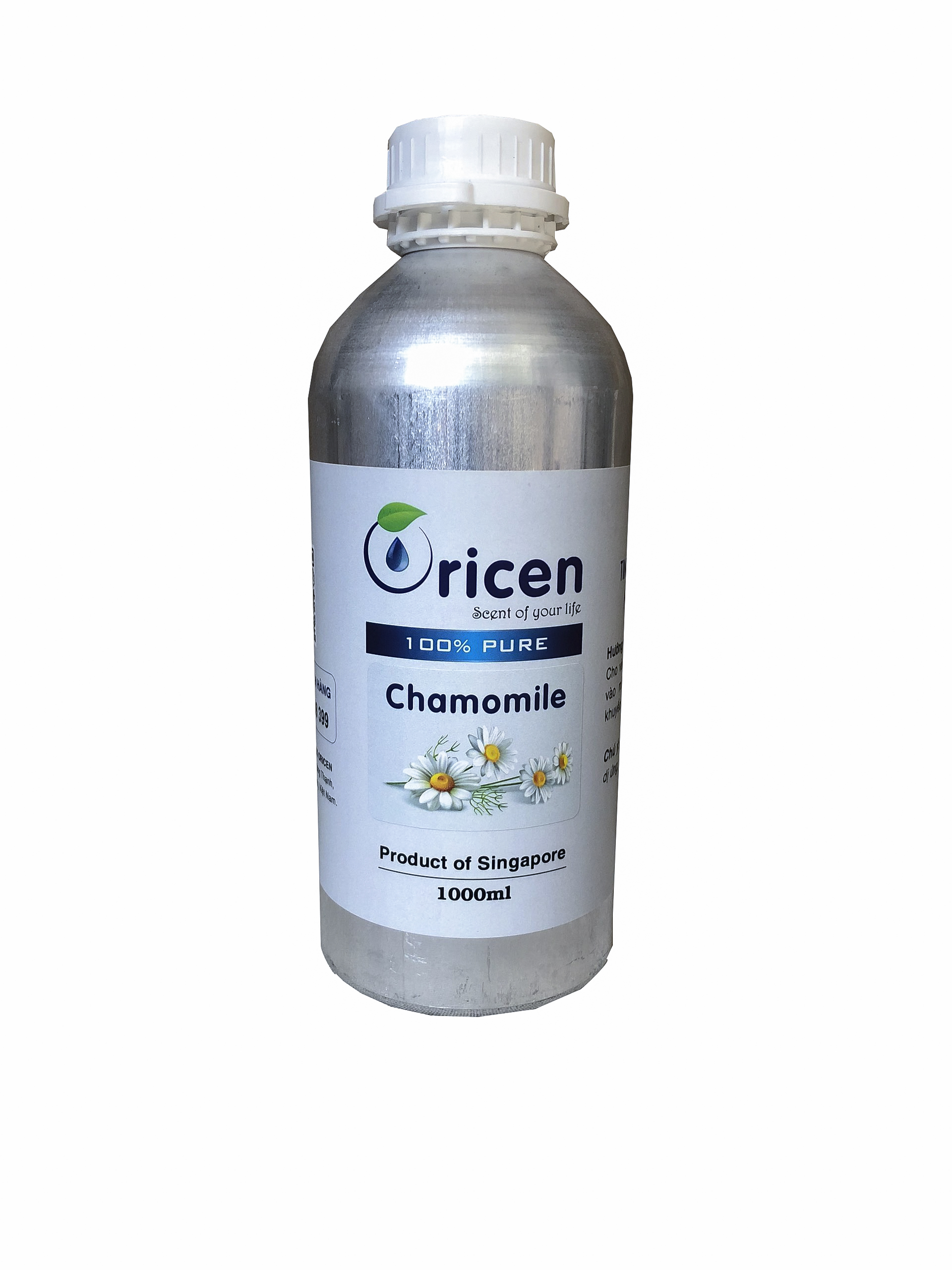 Tinh dầu Cúc La Mã (Chamomile) Oricen 1000ml - Giúp kháng khuẩn, giảm căng thẳng và giảm stress