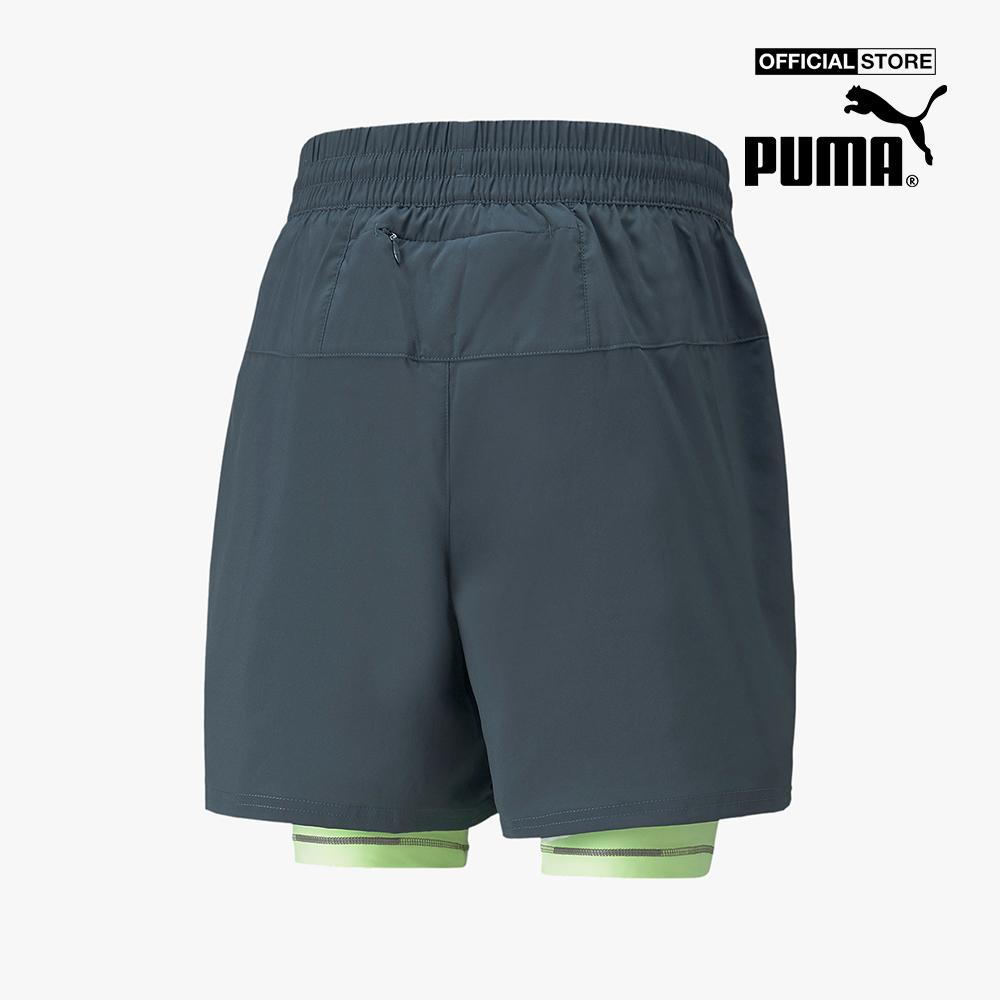 PUMA - Quần shorts thể thao nam RUN 2 In 1 5&quot; 521049
