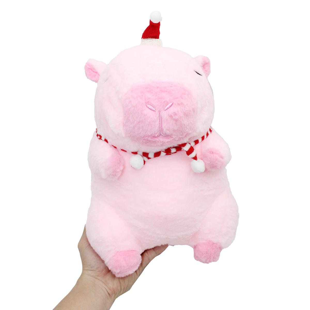 Thú Bông Capybara Noel 35 cm - Nuan Nuan SDST06