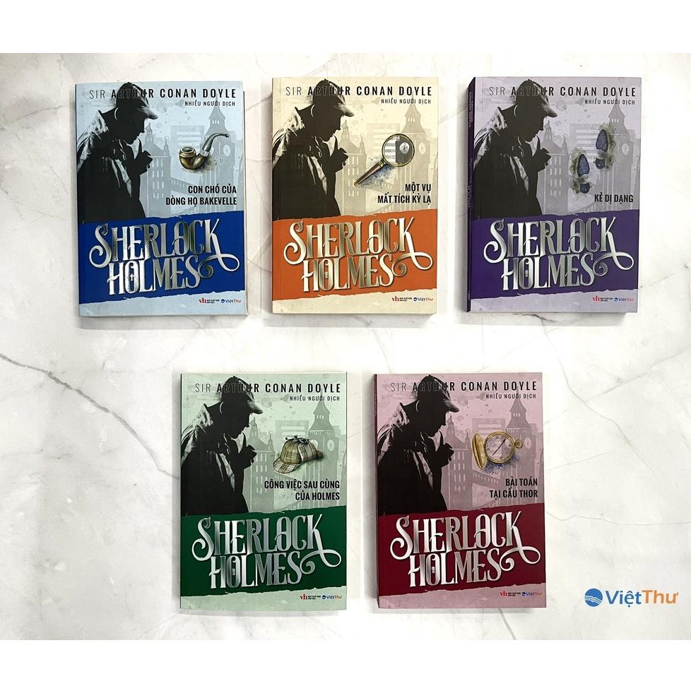 Sherlock Holmes Toàn Tập - Sir Arthur Conan Doyle 5 Cuốn (Bìa Mềm)