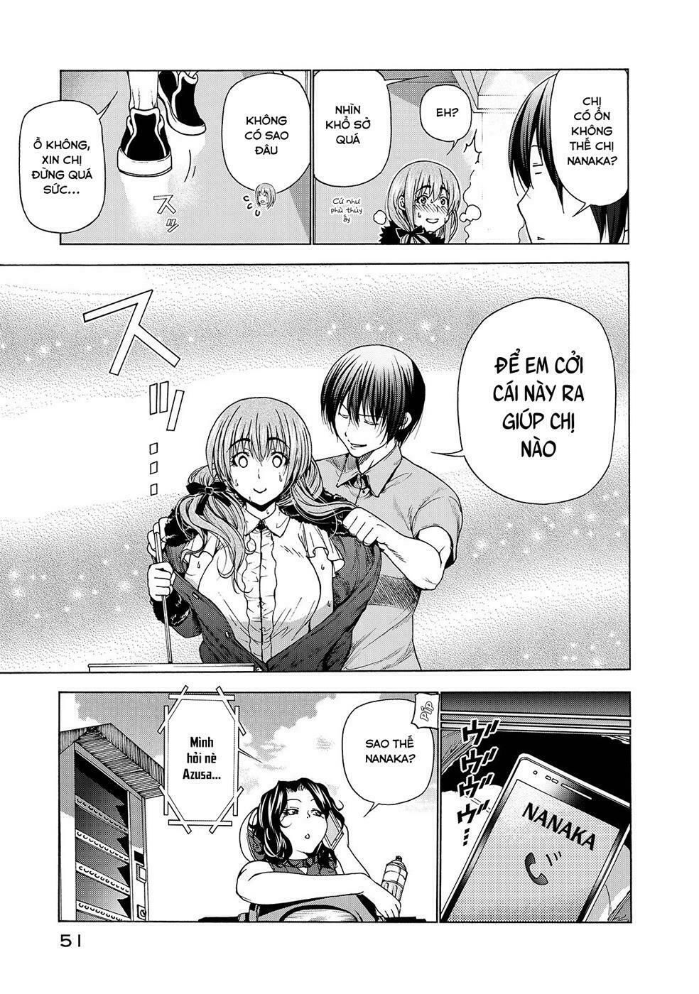 cô gái thích lặn - grand blue chapter 30 12