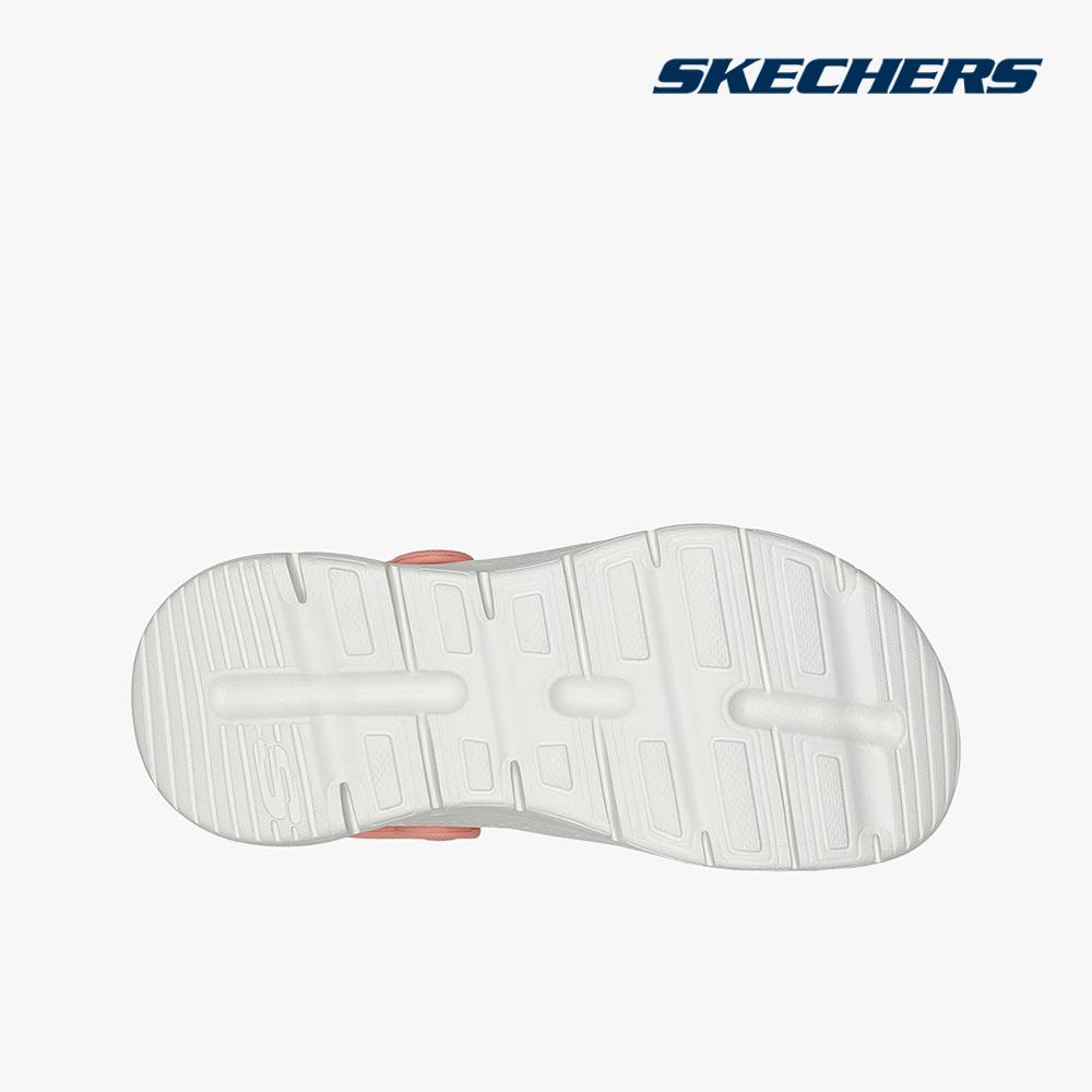 SKECHERS - Giày lười đế cao nữ mũi tròn phối quai Arch Fit 111404