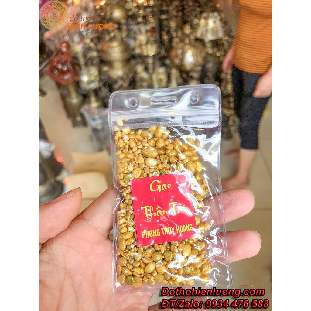 Gạo Vàng Thần Tài - Vật Phẩm Phong Thủy