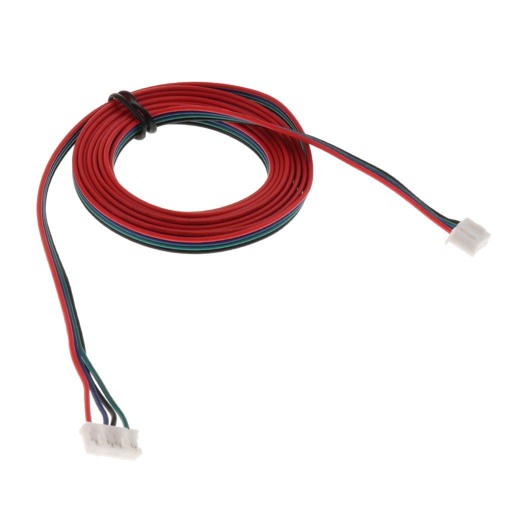 2 Pieces 3D Printer Stepper Motor Extended Cables Connector Lead Wire XH2.54