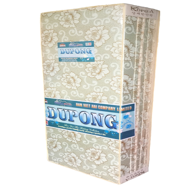 Nệm Bông Ép Gấp 3 Dupong Hàn Việt Hải Nhiều Màu ( Giao Màu Ngẫu Nhiên ) - 1m8x2mx9cm