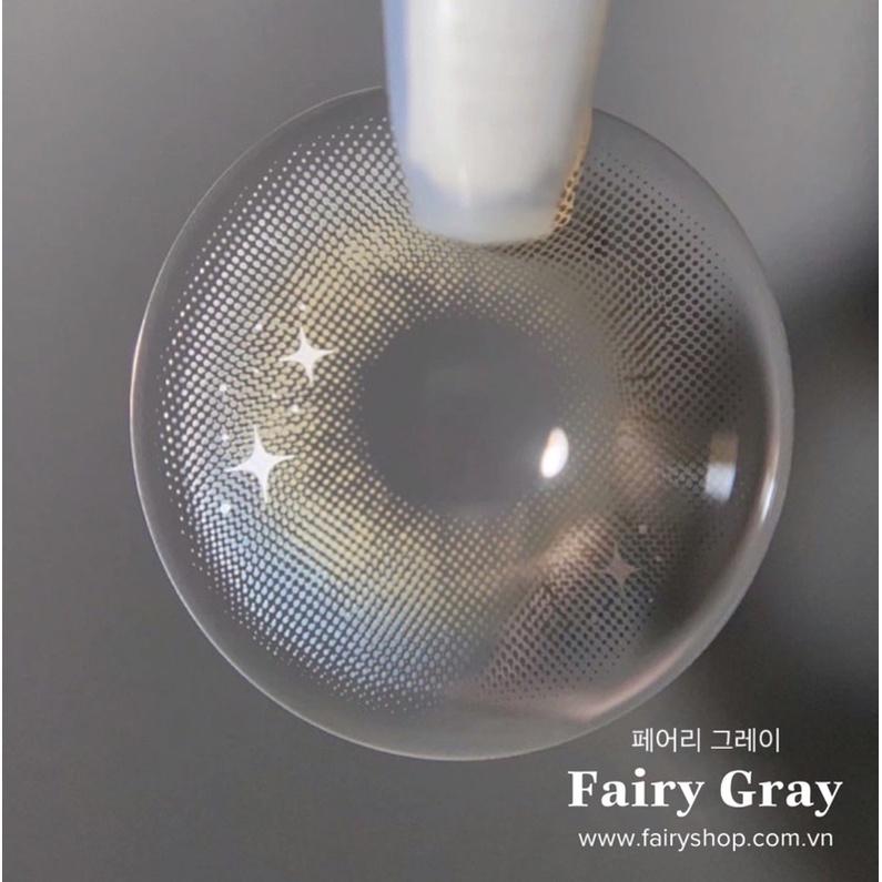 Kính Áp Tròng Fairy Gray 14.0mm - FAIRY SHOP CONTACT LENS - silicone hydrogel độ 0 đến 6 độ hạn 1 năm