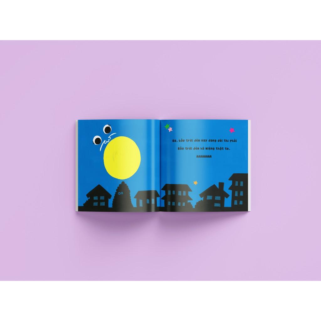 Ehon - Chiếc miệng của bầu trời đêm - Ehon Nhật Bản cho bé phát huy trí tưởng tượng - Bản Quyền