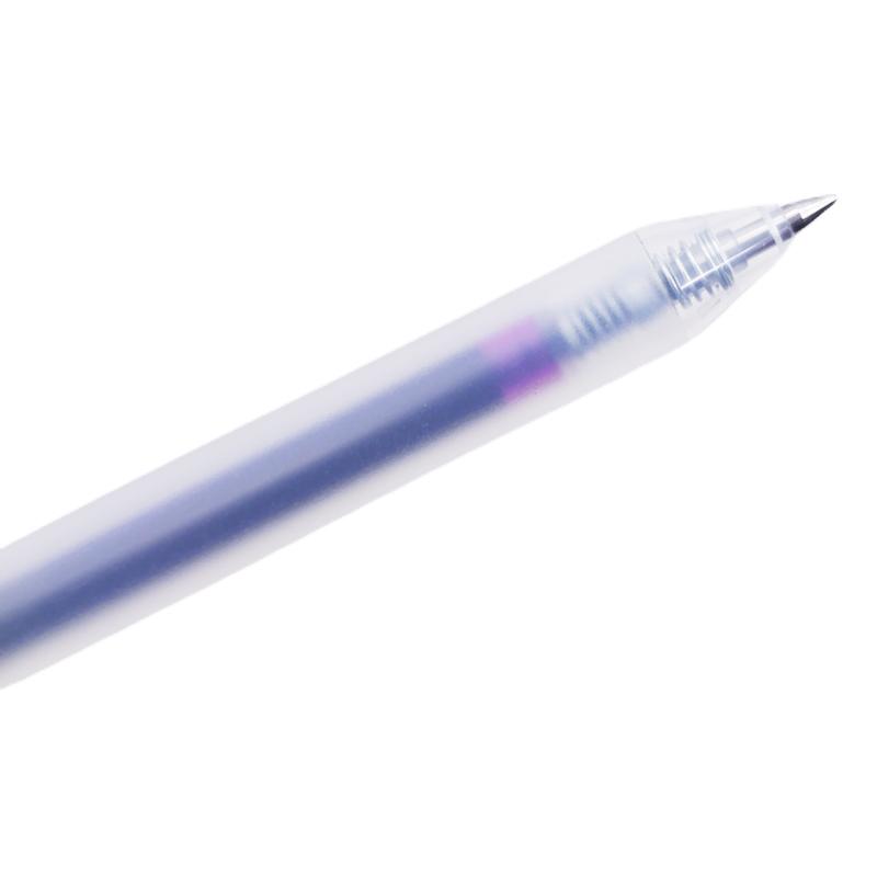 Bút Gel Delight 0.5 mm - Deli EG118-PR - Mực Tím