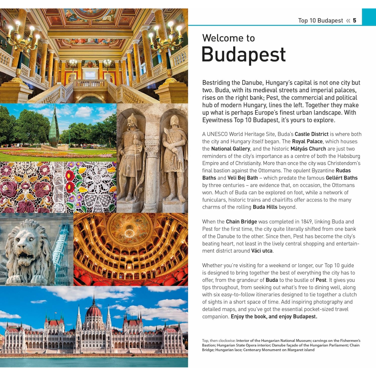 DK Eyewitness Top 10 Budapest