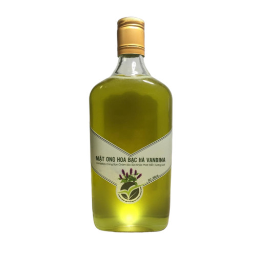 Mật Ong Hoa Bạc Hà Vanbina 600ml