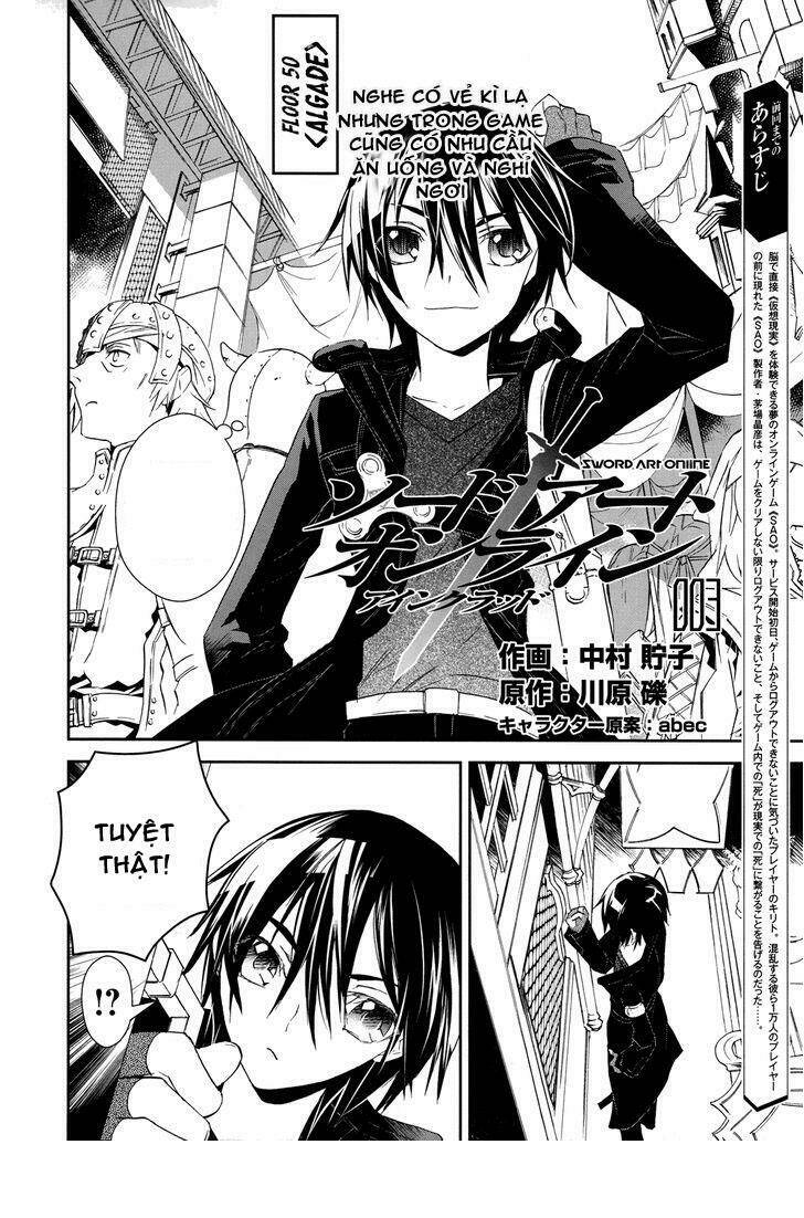 sword art online - đao kiếm thần vực chapter 3 4
