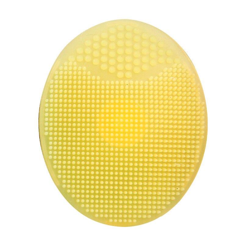 Silicone Face Scrub Brush Wash Pad Dirt Deep Clean Baby Bath Sponge Massage Wash Face Exfoliating Body Brush Bathroom Accessor
