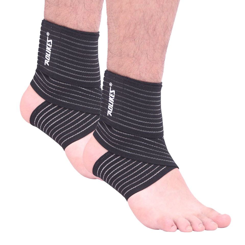 Bộ 2 băng quấn mắt cá chân bảo vệ khớp cổ chân thể thao Sport Ankle Support AOLIKES YE-1520