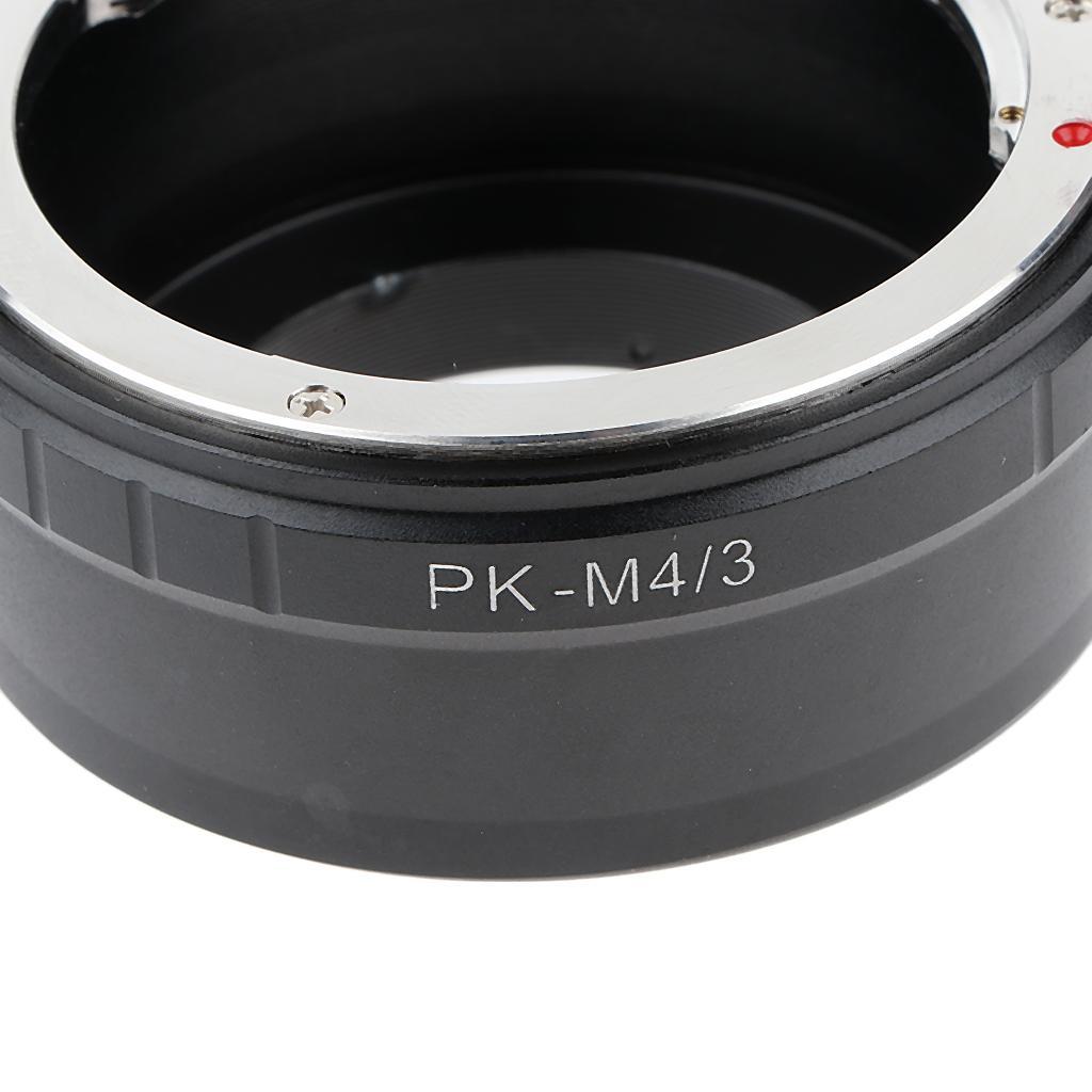 PK Lens to M4/3 Mount Camera Adapter for Pentax Olympus Panasonic G2 G10 GF1