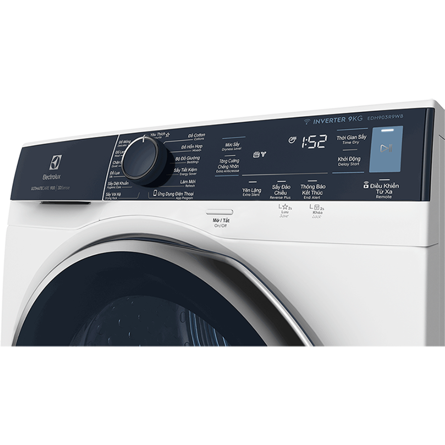 Máy sấy Electrolux 9kg EDH903R9WB - Chỉ giao HCM