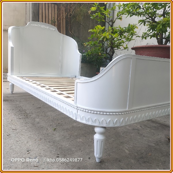 Giường ngủ Tundo châu Âu chất lượng 1m x 2m