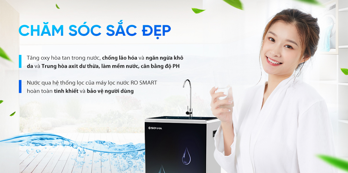 Máy lọc nước RO Smart- hàng chính hãng