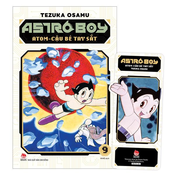 Sách - Astro Boy - Atom Cậu Bé Tay Sắt - Tập 9 - Tặng Kèm Bookmark