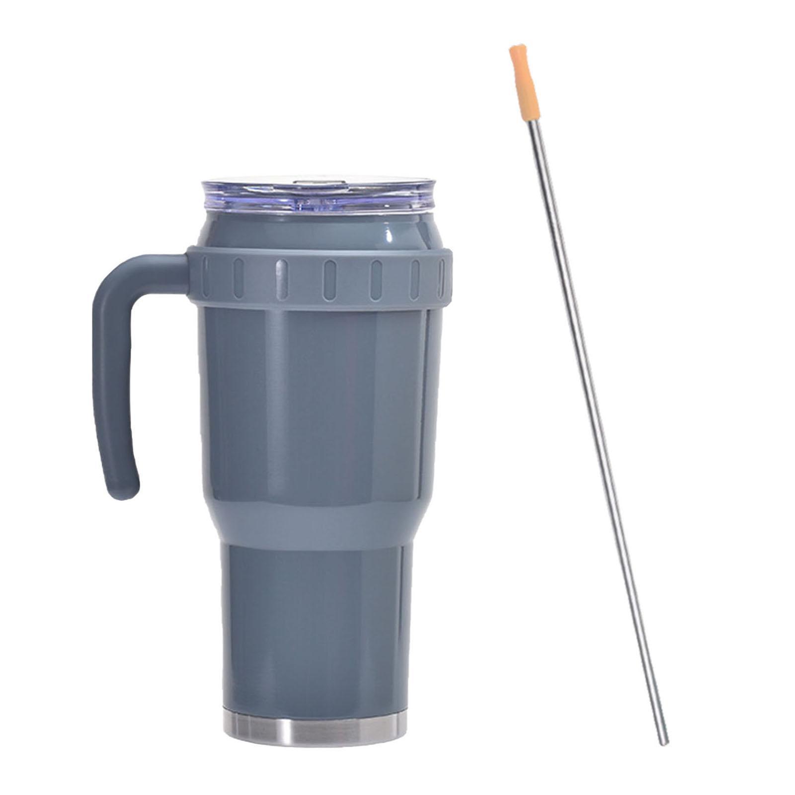 40oz Tumbler with Handle Outdoor Portable Leakproof Fit in Car