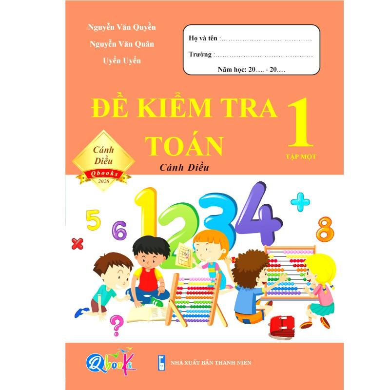 Sách - Combo Bài Tập Tuần và Đề Kiểm Tra lớp 1 - Toán và Tiếng Việt học kì 1 - Cánh diều (4 cuốn)