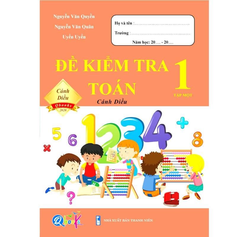 Sách - Combo Bài Tập Tuần và Đề Kiểm Tra lớp 1 - Toán và Tiếng Việt học kì 1 - Cánh diều