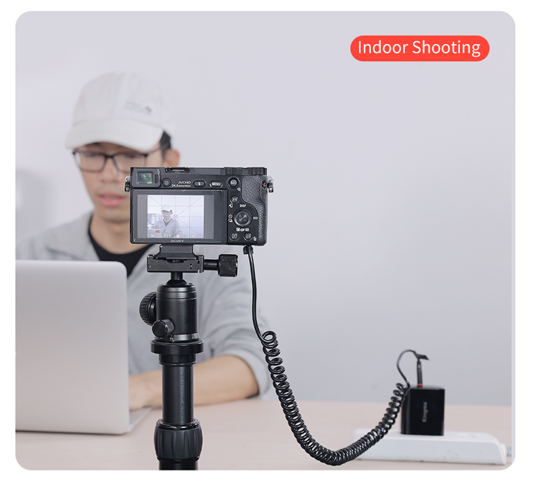 GIẢ PIN CHO CANON LP-E6 CỔNG USB-C-Hàng chính hãng KINGMA