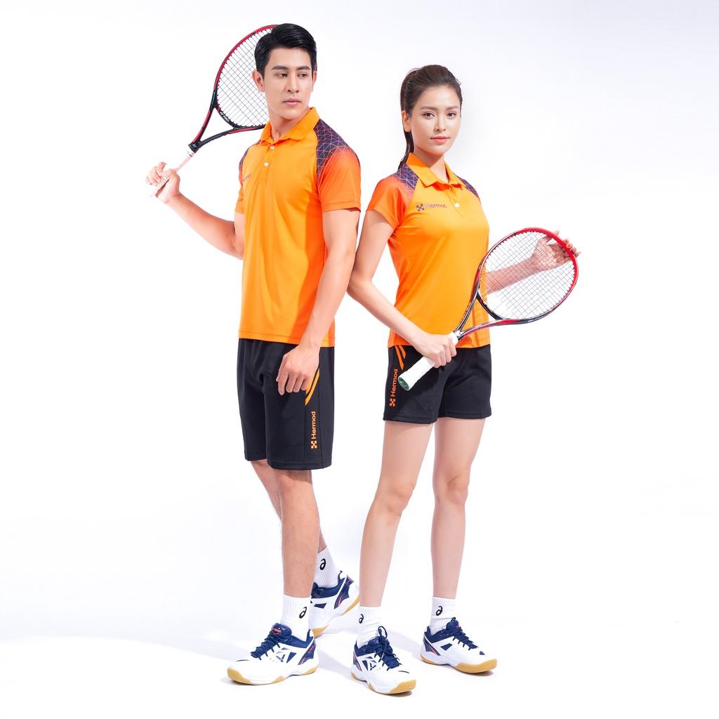 Bộ Đồ Thể Thao Nữ HERMOD Tennis, Cầu Lông, Bóng Chuyền, Vải Co Dãn, Thoáng Mát, Thấm Hút L01CAM