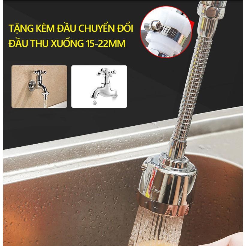 Đầu vòi rửa chén bát tăng áp, điều hướng xoay 360 độ, 3 chế độ, tiết kiệm nước, phù hợp với nhiều loại vòi