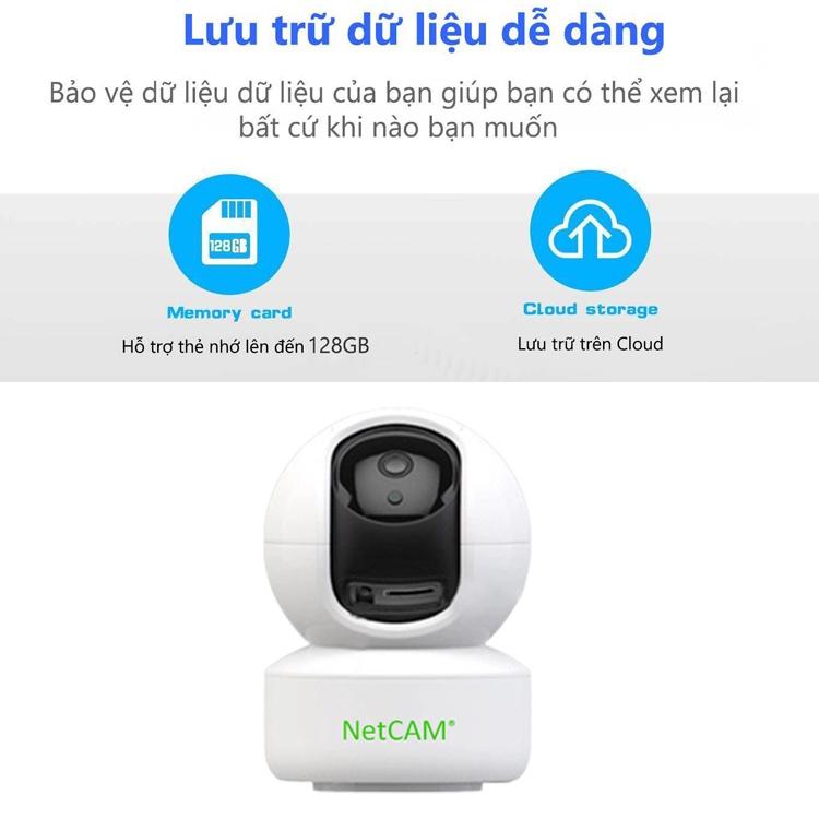 Camera IP Wifi NetCAM NVB2.0 / NVB3.0 (độ phân giải 2MP / 3MP) - Hàng chính hãng