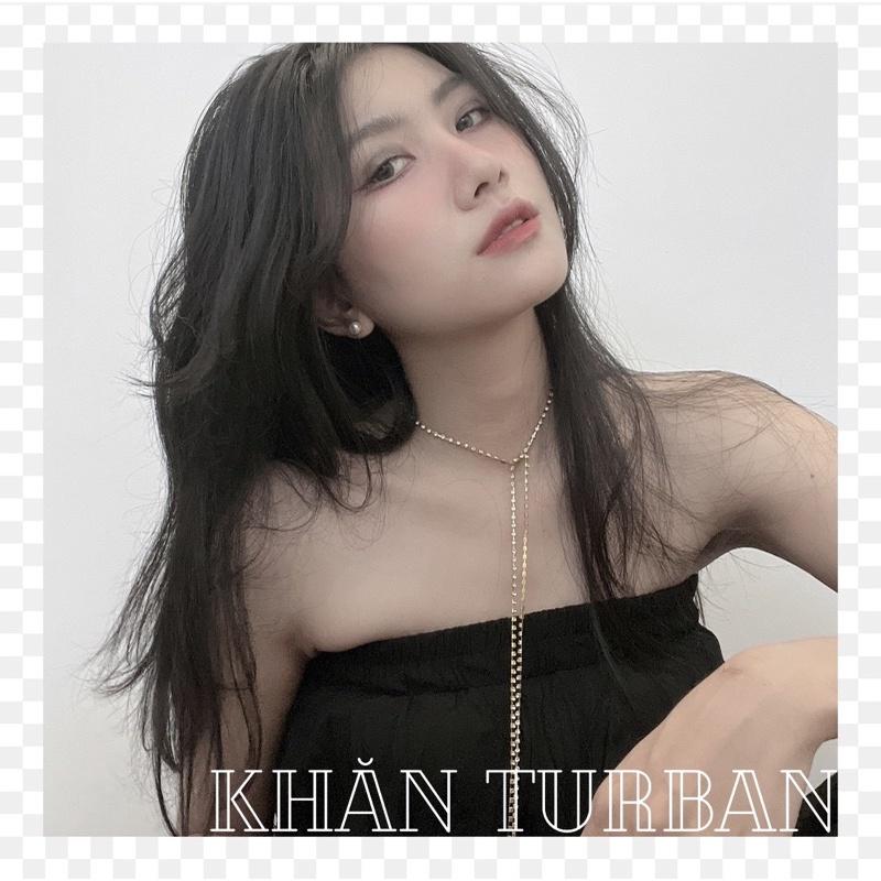 Vòng cổ lấp lánh đa năng đeo eo đeo tóc đeo cổ - Khăn turban