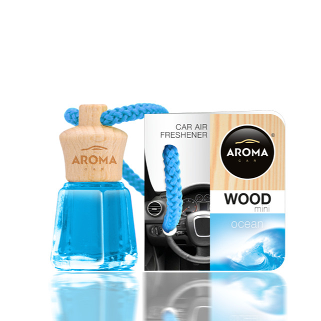 Tinh dầu treo ô tô Aroma Car Wood Mini 4ml - Ocean ( đại dương)