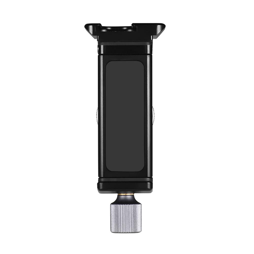Giá đỡ có lỗ vít 1/4 inch Hợp kim nhôm có thể điều chỉnh cho Điện thoại thông minh
