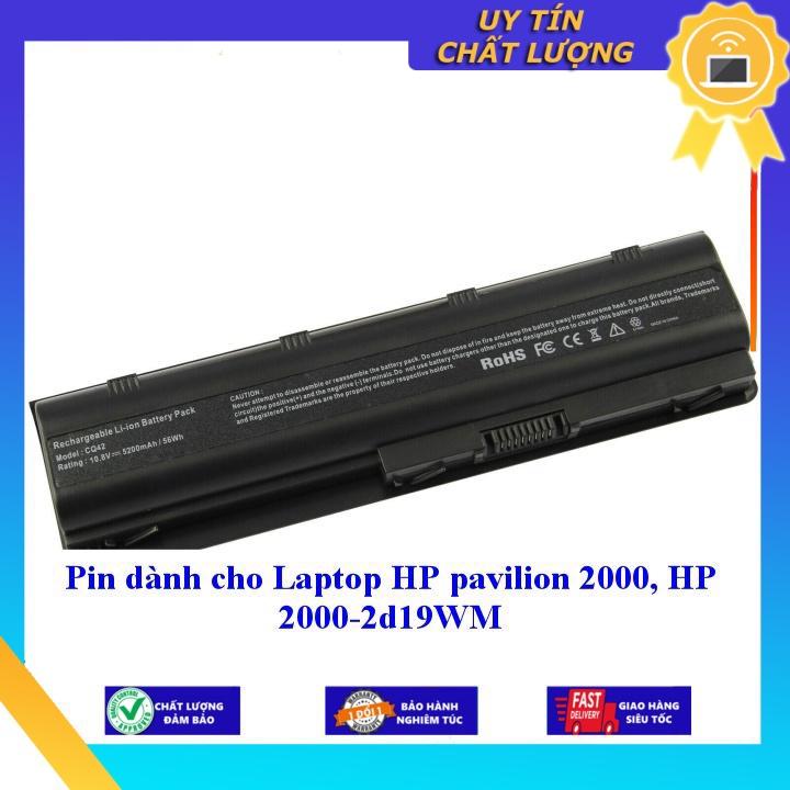 Pin dùng cho Laptop HP pavilion 2000 HP 2000-2d19WM - Hàng Nhập Khẩu  MIBAT94