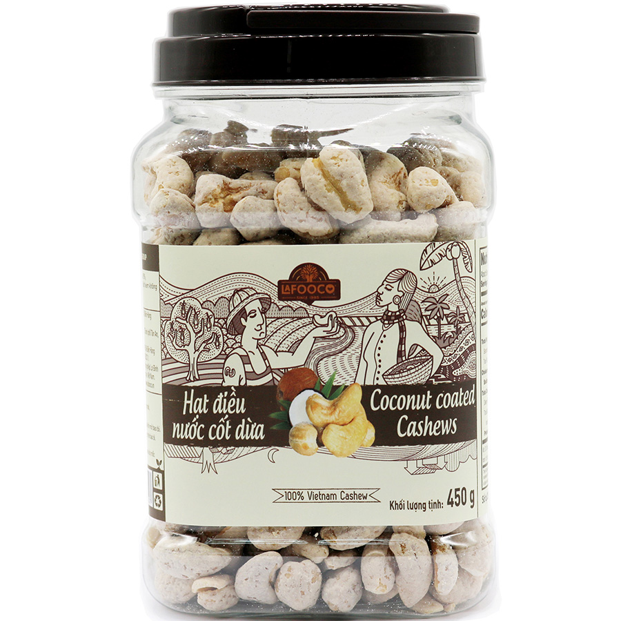 Hạt Điều Nước Cốt Dừa LAFOOCO 400g
