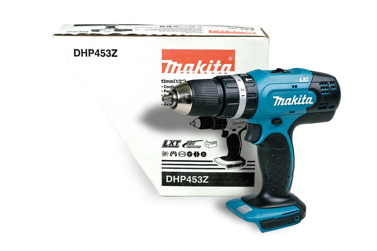 Máy khoan búa, vặn vít dùng pin(18v) Makita DHP453Z(Không kèm Pin sạc)