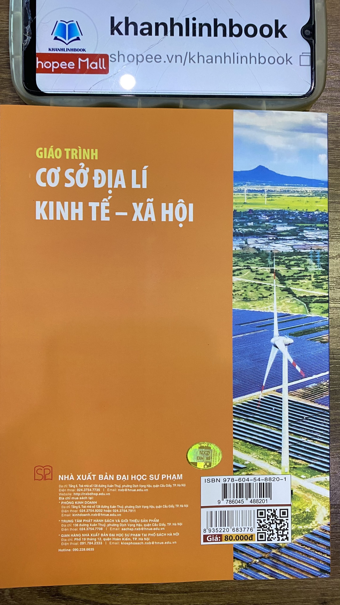 Sách - Giáo trình Cơ sở Địa lí kinh tế - xã hội