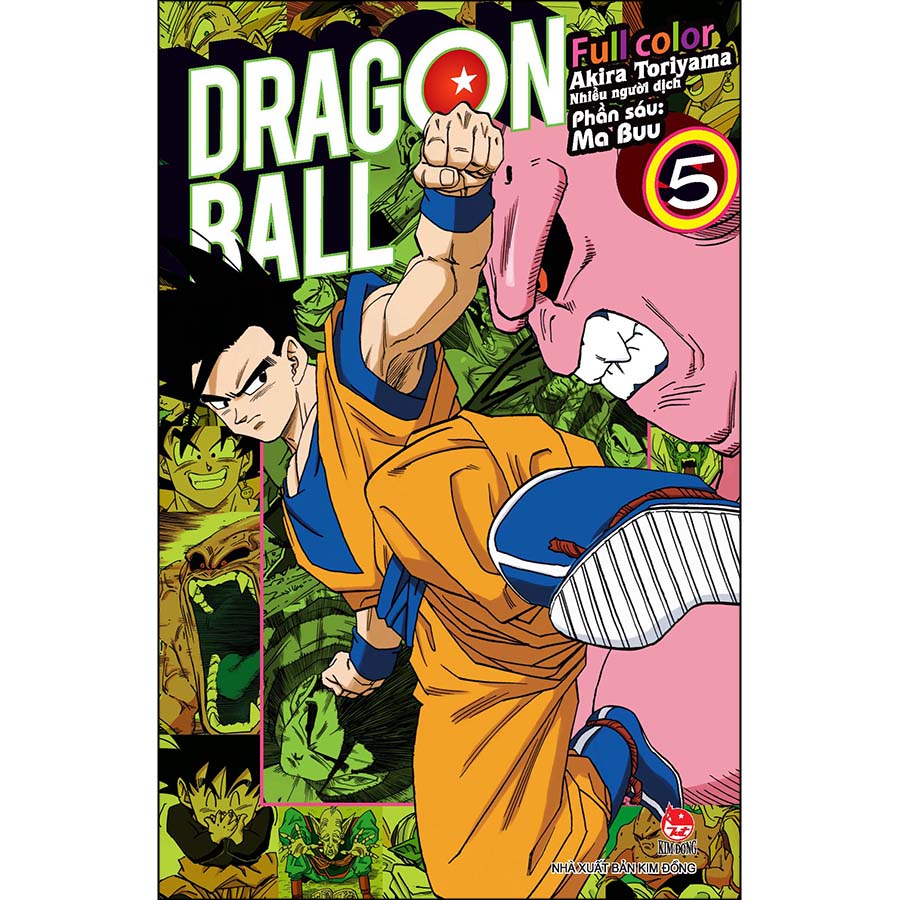 Dragon Ball Full Color - Phần Sáu: Ma Buu Tập 5 [Tặng Kèm Standee PVC Hoặc Postcard]