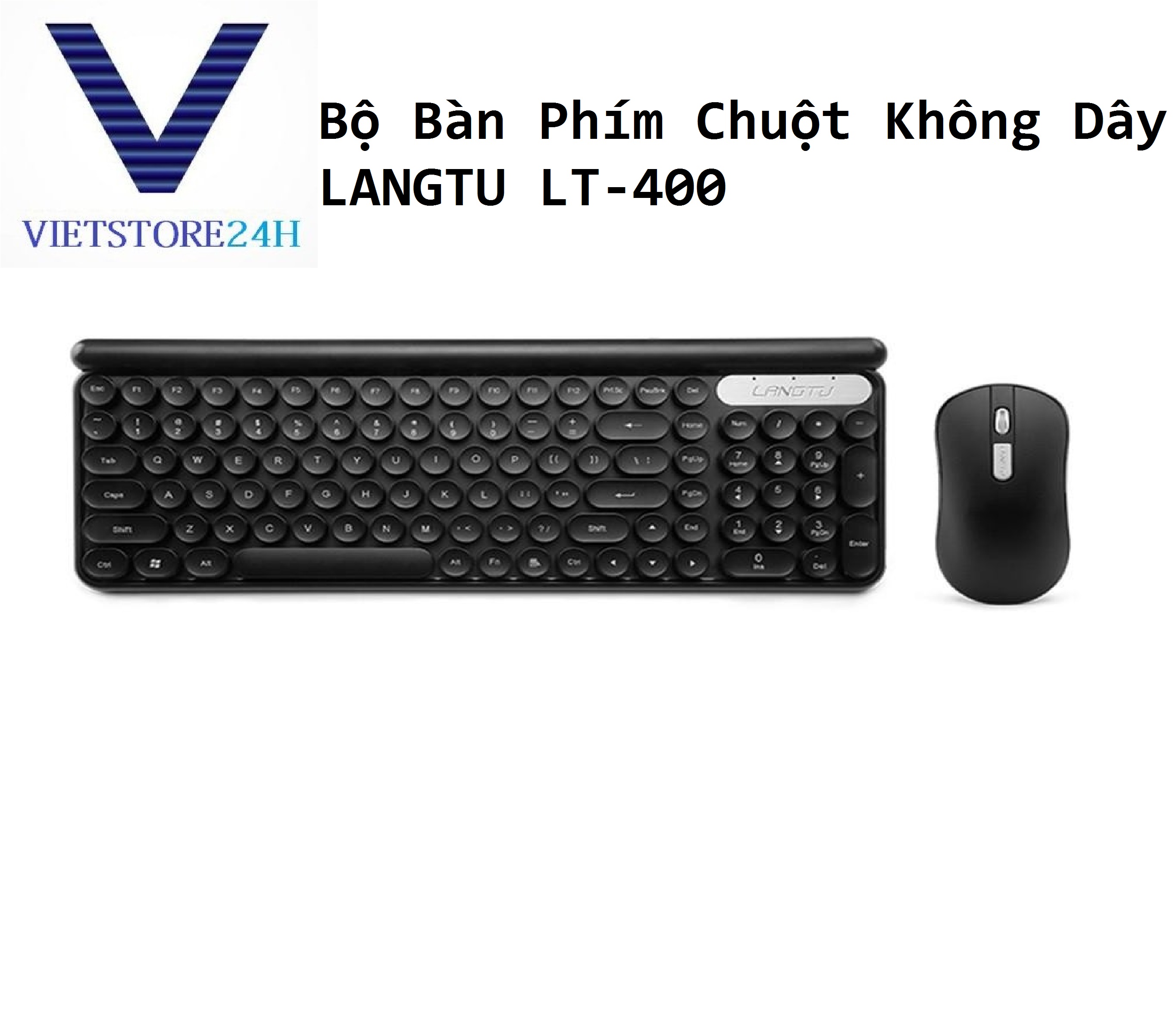 Bộ Bàn Phím Chuột Không Dây LANGTU LT400 - Hàng chính hãng