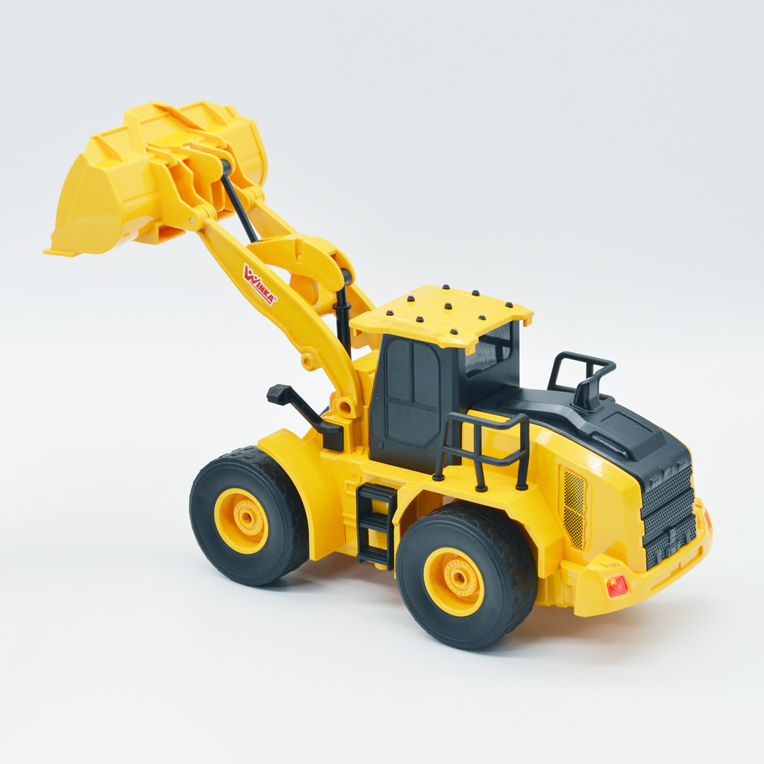 Đồ Chơi Duka: Xe công trình điều khiển từ xa 2.4G - Máy xúc lật DK81267