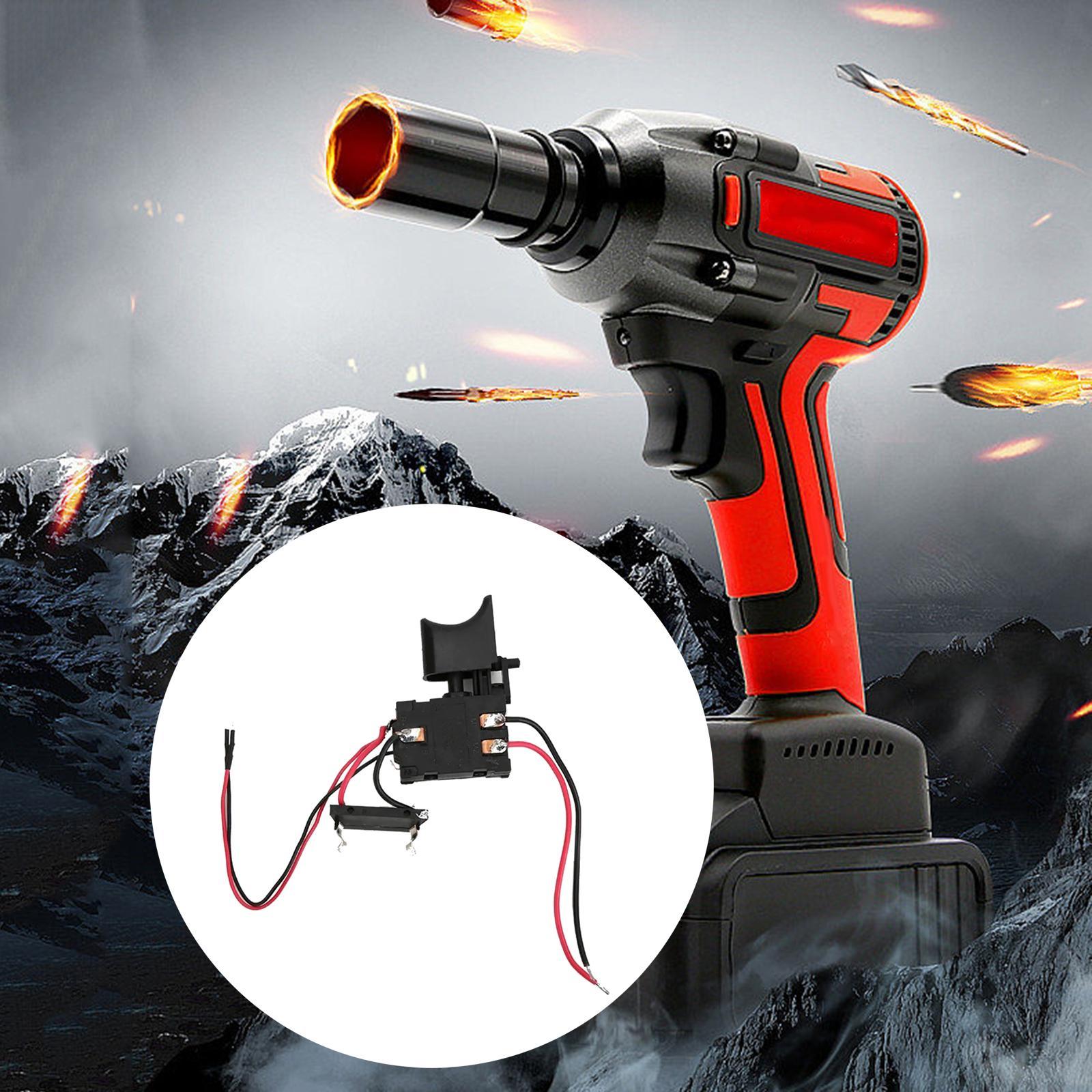 Cordless Drill Speed Control Switch Forward Backward Control Switch Electrical Power Tool Replacement Part Electric Drill Switch Accessories