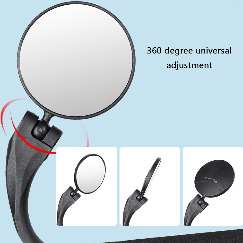 Gương Chiếu Hậu Có Thể Xoay 360 Độ Cho Xe Đạp