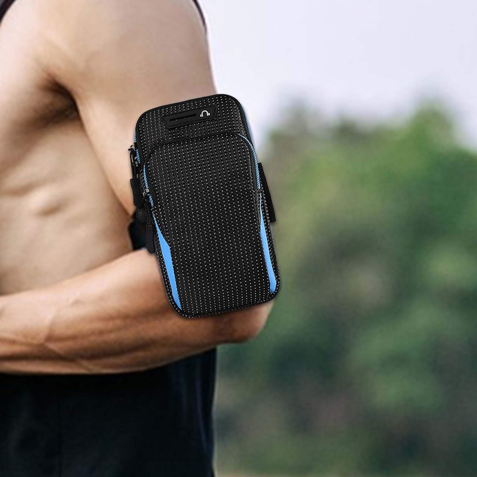 Phone Armband Bag Cellphone Holder Phone Wristband for Travel Jogging Hiking