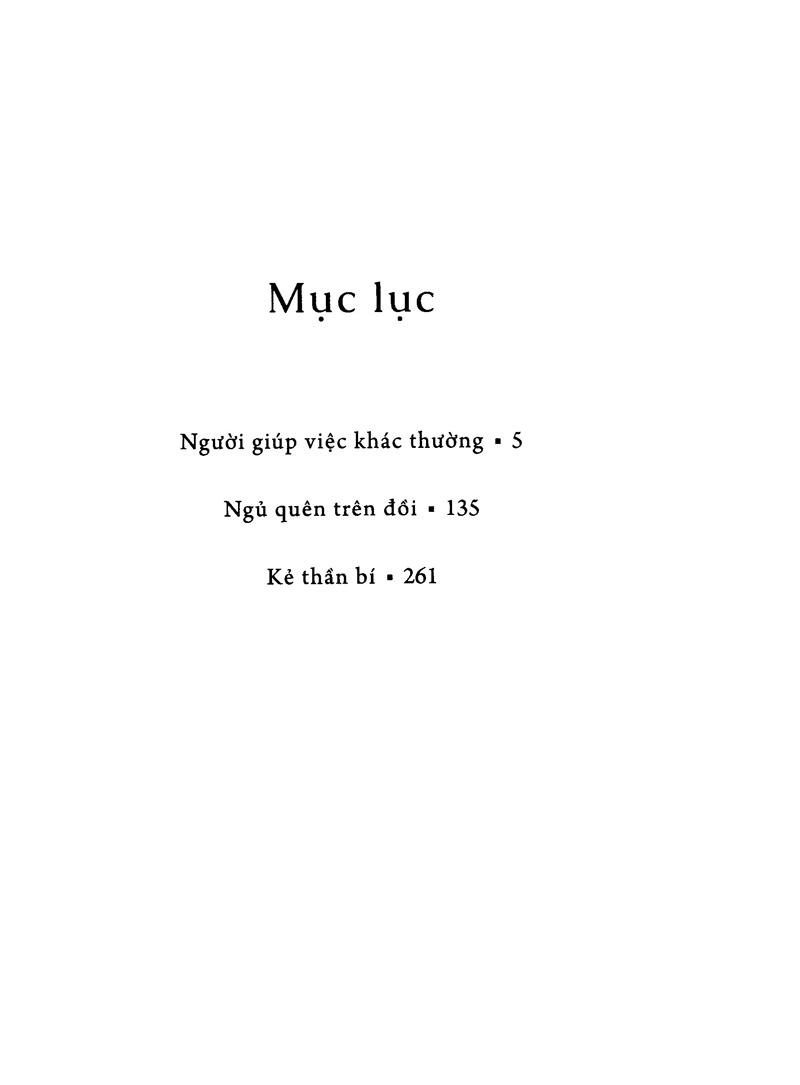 Kính Vạn Hoa - Tập 16: Người Giúp Việc Khác Thường - Ngủ Quên Trên Đồi - Kẻ Thần Bí (Tái Bản 2022)