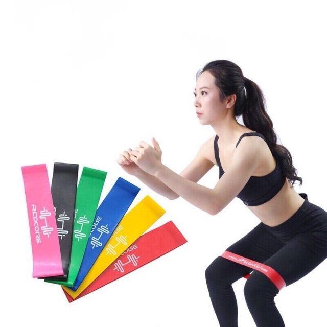 Bộ 5 dây kháng lực tập gym tập yoga