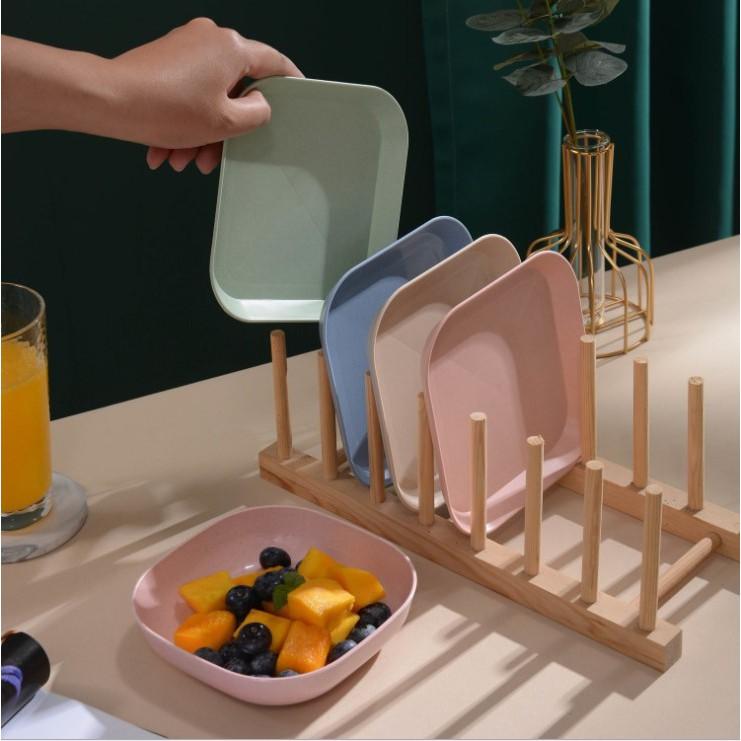 Set 8 đĩa lúa mạch sâu lòng