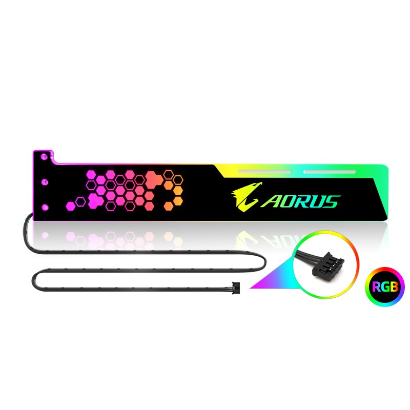 Thanh Led RGB Aorus Rog đồng bộ Hub , Dùng độ trang trí cho VGA máy tính - hàng nhập khẩu