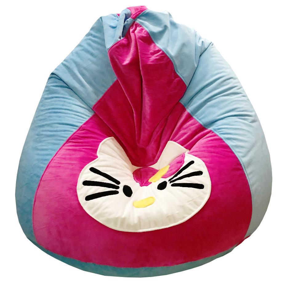 Ghế lười hạt xốp hình giọt nước Hello Kitty GH-GINU-HKTY